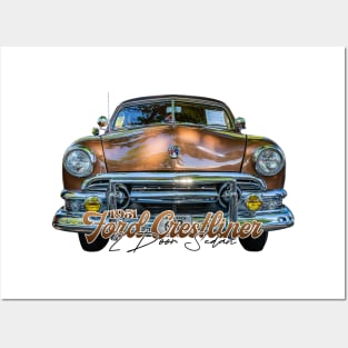 1951 Ford Crestliner 2 Door Sedan Posters and Art